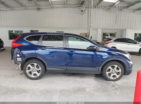 7FARW1H80KE018979 2019 HONDA CR-V Blue Widok wnętrza 360 stopni