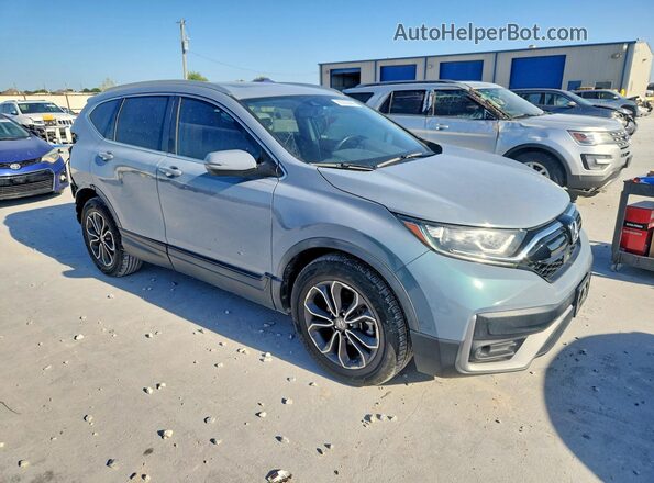 7FARW1H80LE006820 2020 HONDA CR-V Blue უკანა ხედი