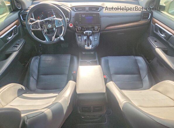 7FARW1H80LE006820 2020 HONDA CR-V Blue უკანა სავარძლების ხედი