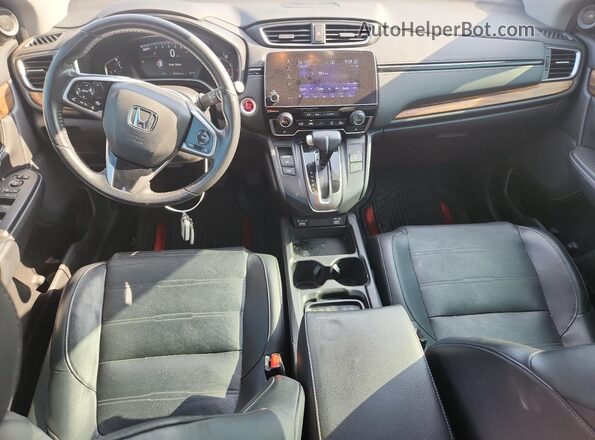 7FARW1H80ME001019 2021 HONDA CR-V White Вид панелі приладів