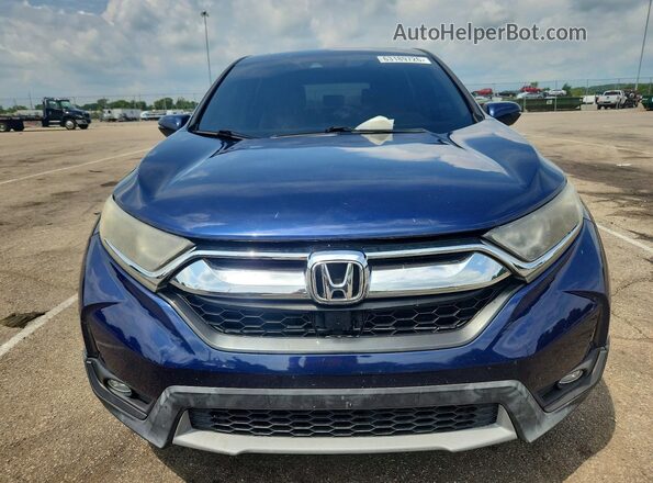 7FARW1H81HE015968 2017 HONDA CR-V Blue წინა ხედი