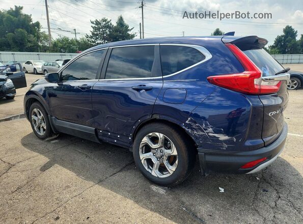 7FARW1H81HE015968 2017 HONDA CR-V Blue უკანა მარცხენა