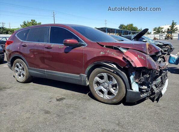 7FARW1H81HE018160 2017 HONDA CR-V Burgundy Front right