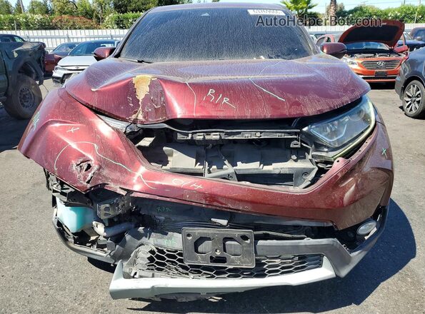 7FARW1H81HE018160 2017 HONDA CR-V Burgundy Front view