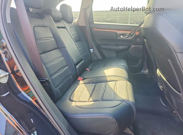 7FARW1H81JE025454 2018 HONDA CR-V Black Вид задніх сидінь
