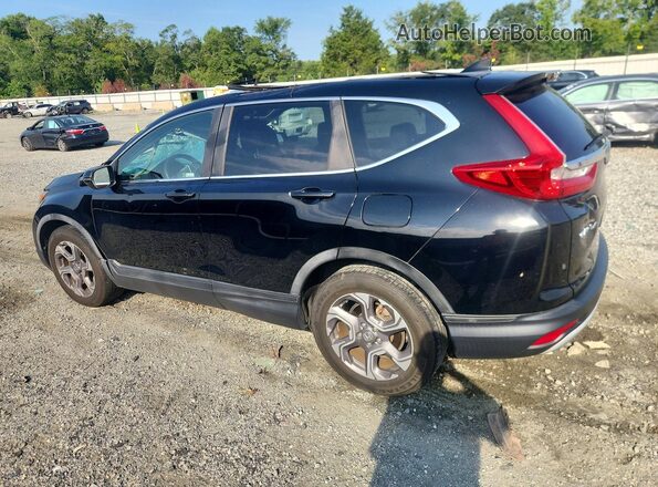 7FARW1H81JE025454 2018 HONDA CR-V Black Задня ліва чверть