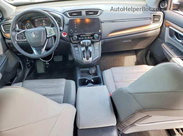7FARW1H81JE044165 2018 HONDA CR-V Charcoal Вид панелі приладів