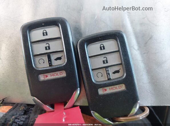 7FARW1H82JE041887 2018 HONDA CR-V Gray Vista del salpicadero