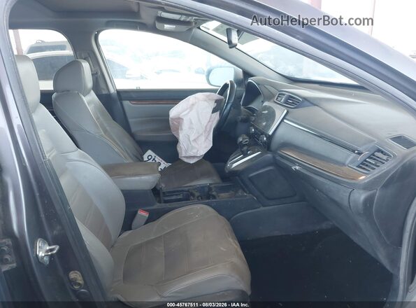 7FARW1H82JE041887 2018 HONDA CR-V Gray Vista interior delantera