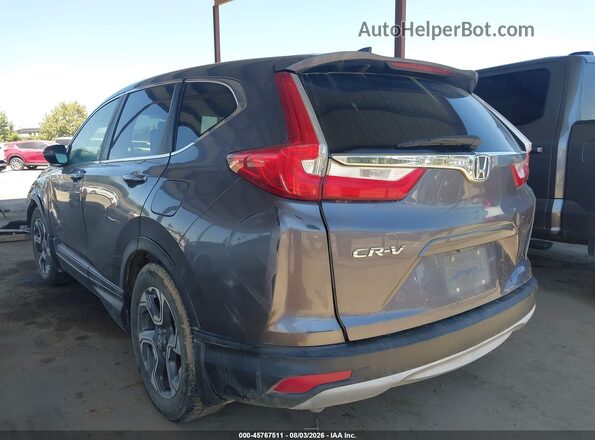 7FARW1H82JE041887 2018 HONDA CR-V Gray Trasero izquierdo