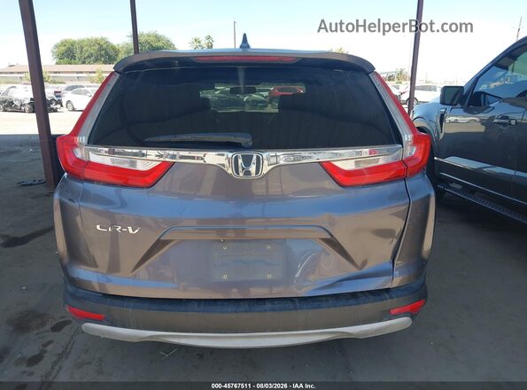 7FARW1H82JE041887 2018 HONDA CR-V Gray 