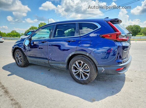 7FARW1H82LE006382 2020 HONDA CR-V Blue Rear left
