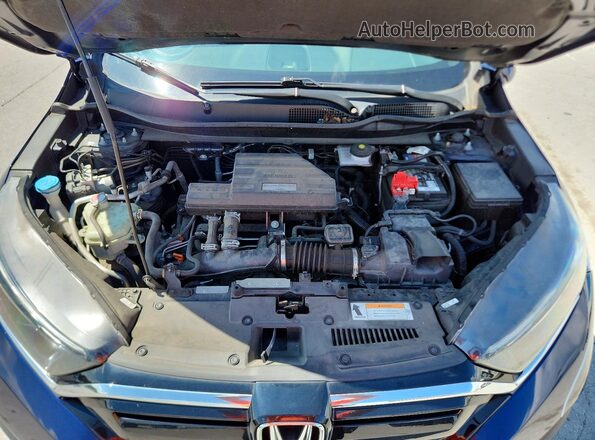 7FARW1H82LE006382 2020 HONDA CR-V Blue Engine compartment view
