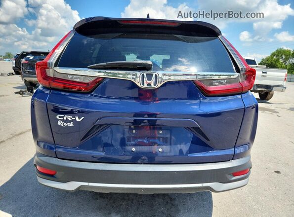 7FARW1H82LE006382 2020 HONDA CR-V Blue Rear view