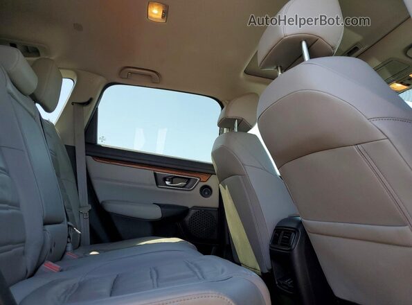 7FARW1H83JE023219 2018 HONDA CR-V Gray Vista de los asientos traseros
