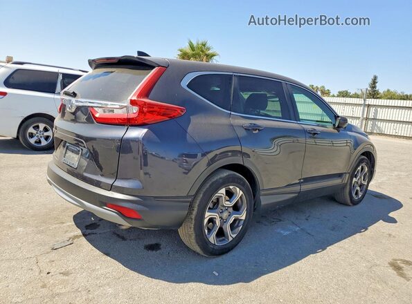 7FARW1H83JE023219 2018 HONDA CR-V Gray Trasero derecho