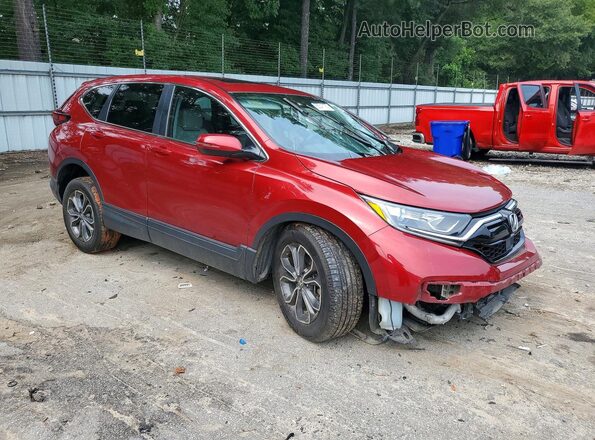 7FARW1H83ME010216 2021 HONDA CR-V Red Przód prawy