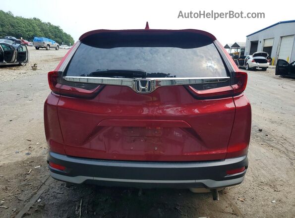 7FARW1H83ME010216 2021 HONDA CR-V Red Widok z tyłu