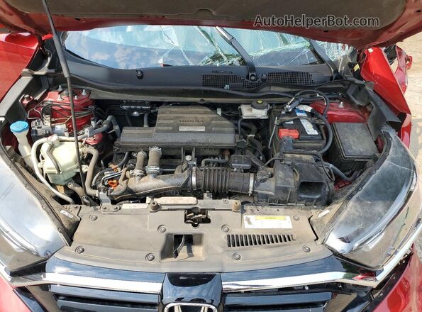 7FARW1H83ME010216 2021 HONDA CR-V Red Widok komory silnika