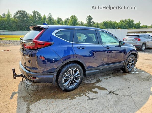7FARW1H83NE015756 2022 HONDA CR-V Blue Tył prawy