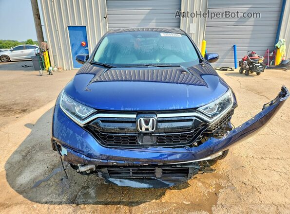 7FARW1H83NE015756 2022 HONDA CR-V Blue Widok z przodu