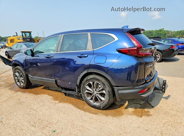 7FARW1H83NE015756 2022 HONDA CR-V Blue Tył lewy