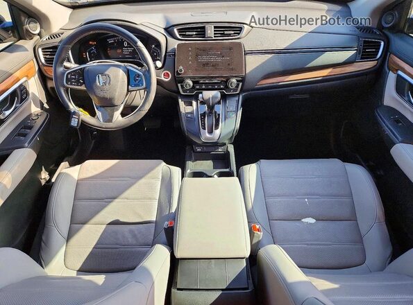 7FARW1H83NE016583 2022 HONDA CR-V Gray Widok deski rozdzielczej