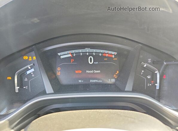 7FARW1H83NE016583 2022 HONDA CR-V Gray Widok zestawu wskaźników