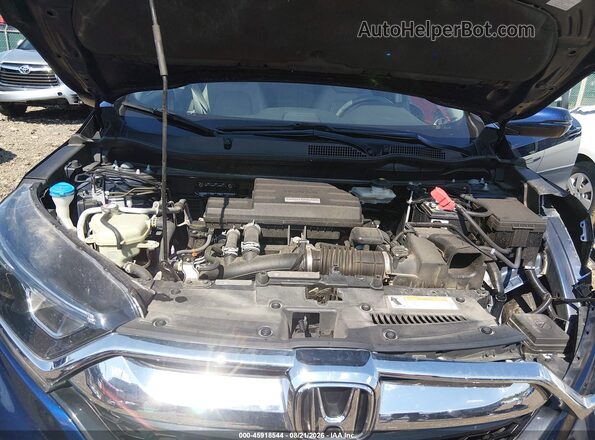 7FARW1H84KE012585 2019 HONDA CR-V Blue უკანა ხედი