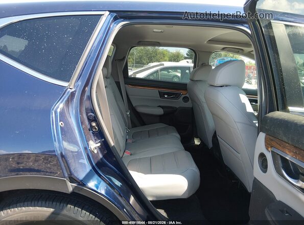 7FARW1H84KE012585 2019 HONDA CR-V Blue VIN კოდის სტიკერის ხედი