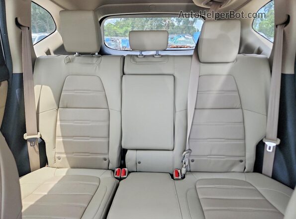 7FARW1H84KE023277 2019 HONDA CR-V White Հետևի նստատեղերի տեսք