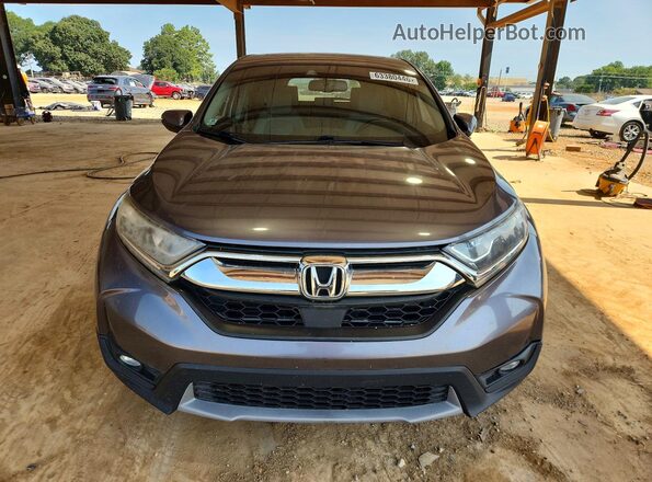 7FARW1H85HE002804 2017 HONDA CR-V Gray Front view