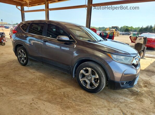 7FARW1H85HE002804 2017 HONDA CR-V Gray Front right