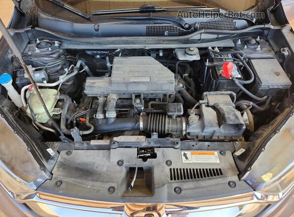 7FARW1H85HE002804 2017 HONDA CR-V Gray Engine compartment view
