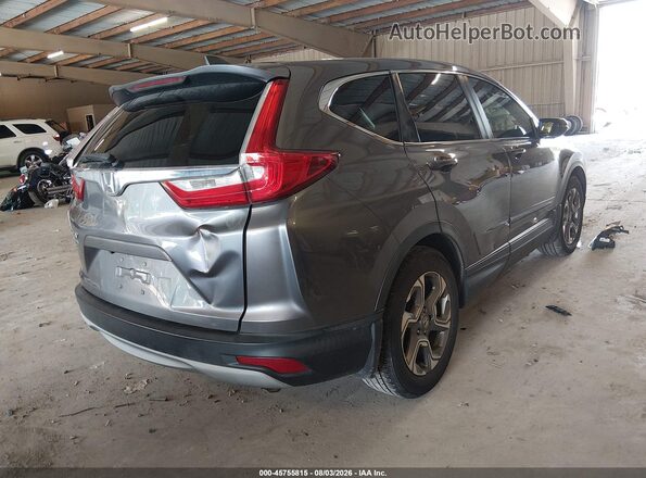 7FARW1H85JE017471 2018 HONDA CR-V Серый Задняя правая четверть