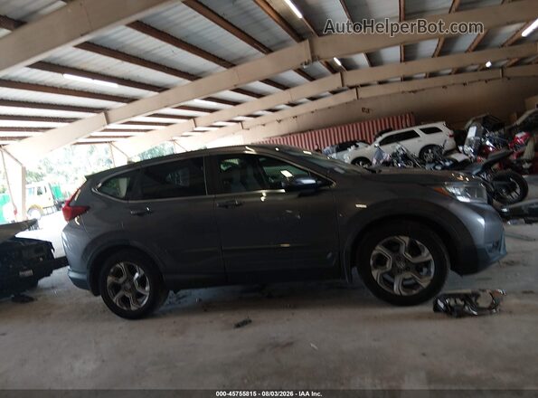 7FARW1H85JE017471 2018 HONDA CR-V Серый Вид задней части салона
