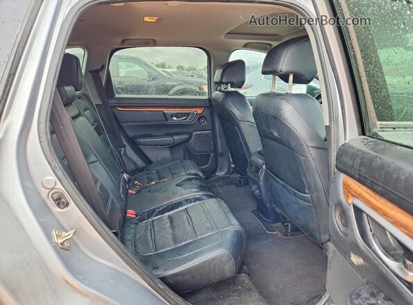 7FARW1H85KE034319 2019 HONDA CR-V Silver Вид задньої частини салону