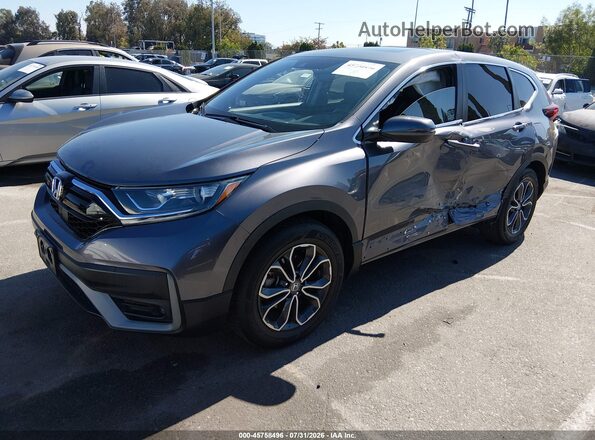 7FARW1H85LE025007 2020 HONDA CR-V Gray Առջևի ձախ երեք քառորդ տեսարան