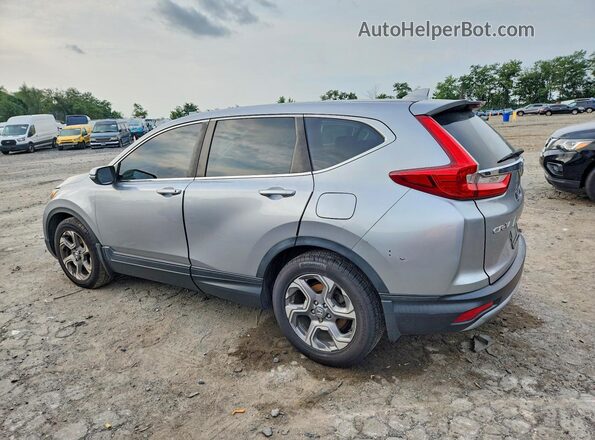 7FARW1H86HE028313 2017 HONDA CR-V Серебряный Задняя левая четверть