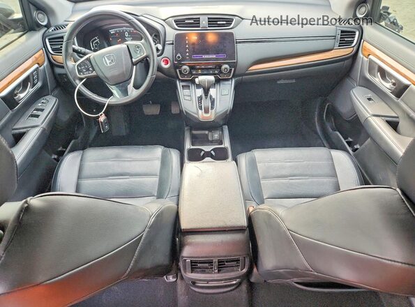 7FARW1H86HE028313 2017 HONDA CR-V Серебряный Вид панели приборов