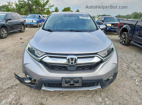 7FARW1H86HE028313 2017 HONDA CR-V Серебряный Вид спереди