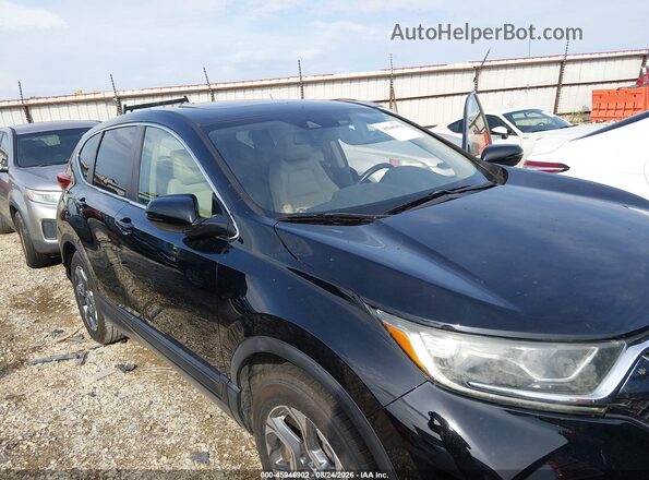7FARW1H86HE034029 2017 HONDA CR-V Черный Вид спереди