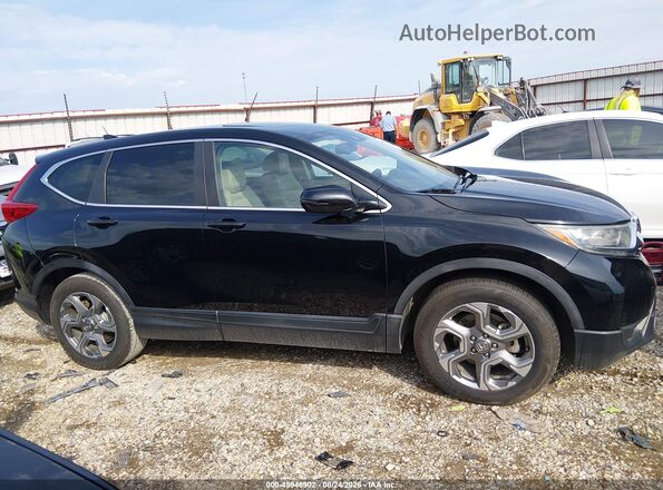 7FARW1H86HE034029 2017 HONDA CR-V Черный Вид задней части салона