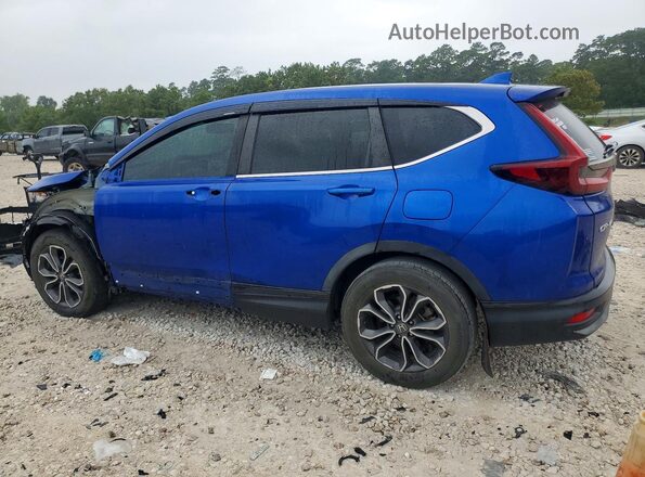 7FARW1H86LE010399 2020 HONDA CR-V Синий Задняя левая четверть