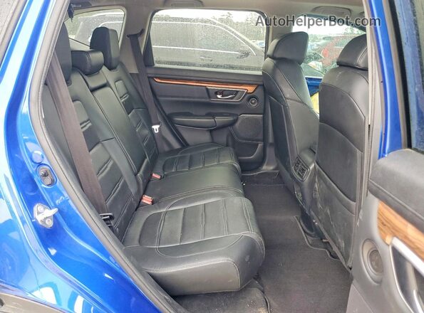 7FARW1H86LE010399 2020 HONDA CR-V Синий Вид задней части салона