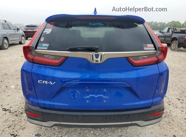 7FARW1H86LE010399 2020 HONDA CR-V Синий Вид сзади