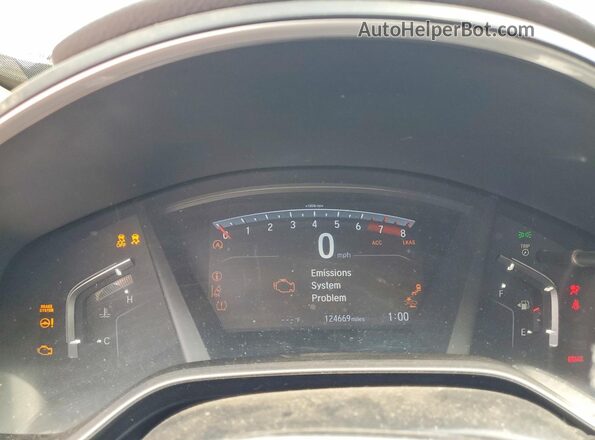 7FARW1H86ME001834 2021 HONDA CR-V Белый Вид щитка приборов