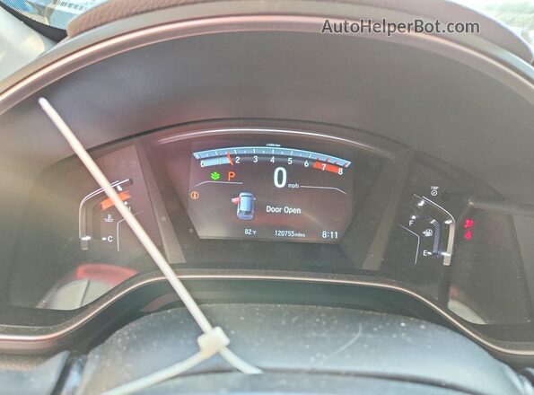 7FARW1H87HE018597 2017 HONDA CR-V Charcoal Սարքավորումների վահանակի տեսք