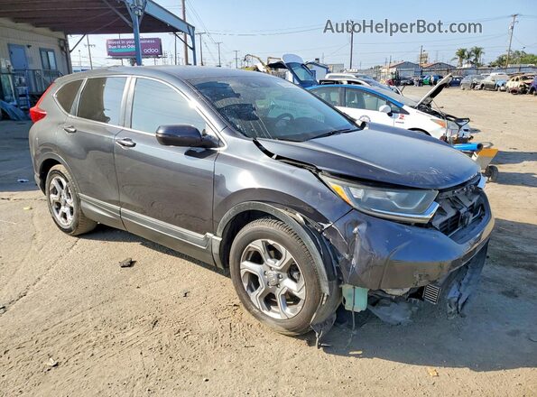 7FARW1H88HE011464 2017 HONDA CR-V Серый Передняя правая четверть