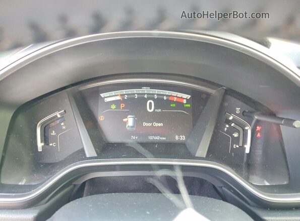 7FARW1H88HE011464 2017 HONDA CR-V Серый Вид щитка приборов
